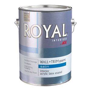 Ace Satin Royal Ready-Mix Latex Paint White 1 Gal Ace Satin Royal Ready-Mix Latex Paint White 1 Gal